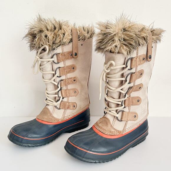 Sorel Joan of Arctic Waterproof Winter Boots Tan